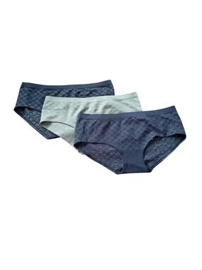 Victoria’s Secret Diamond Mesh Low Rise Stretchy Underwear Set of 3 NEW Large L